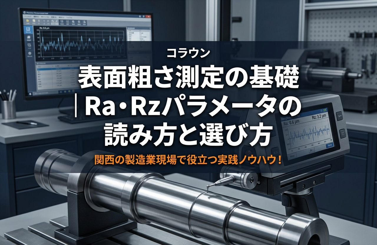 表面粗さ測定の基礎｜Ra・Rzパラメータの読み方と選び方